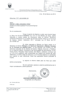 Oficio Verionica Mendoza