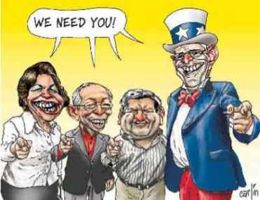 Caricatura de Carlin PPK we need you