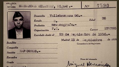 Carnet Miguel Hernadez
