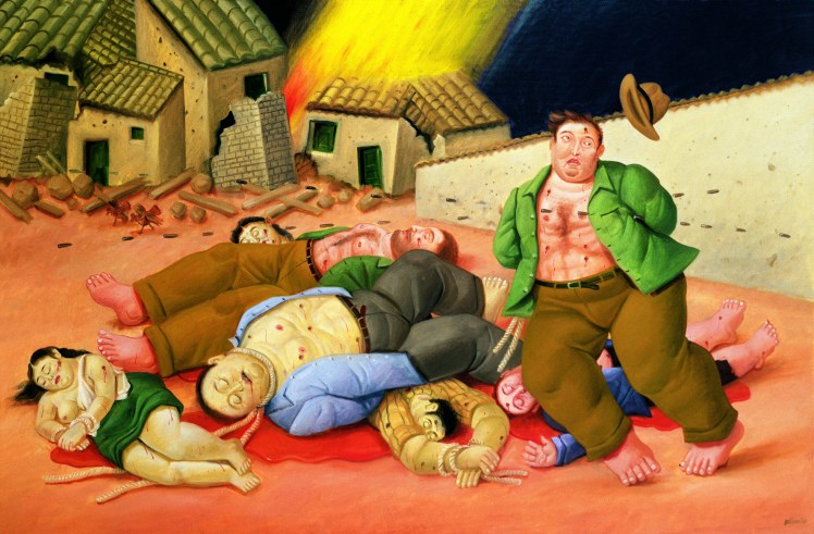 Botero asesinato